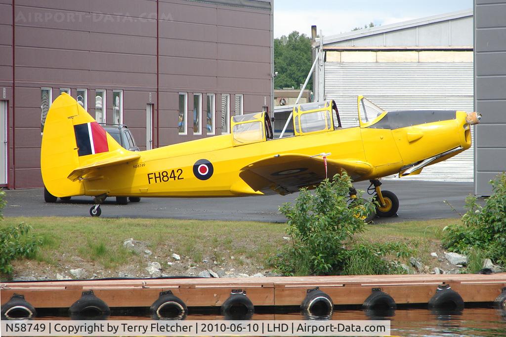N58749, 1942 Fairchild M-62A-3 Cornell II C/N T42-4191, 1942 Fairchild M-62A-3, c/n: T42-4191 Cornell at Lake Hood Anchorage with RAF Serial FH842