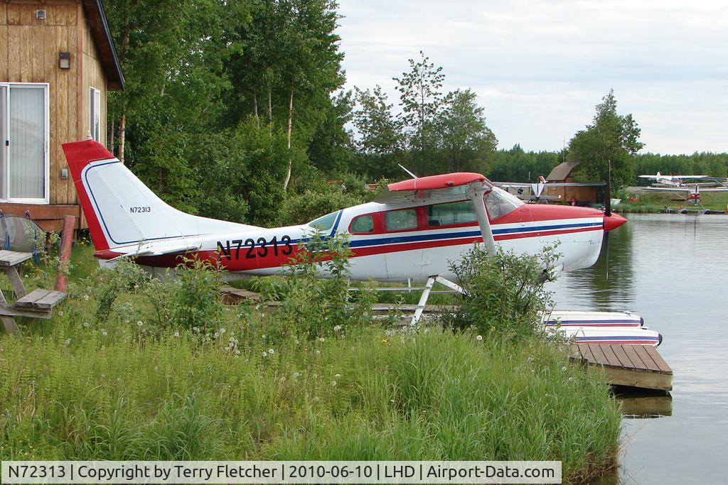 N72313, 1969 Cessna U206D Super Skywagon C/N U206-1365, 1969 Cessna U206D, c/n: U206-1365 on Lake Hood