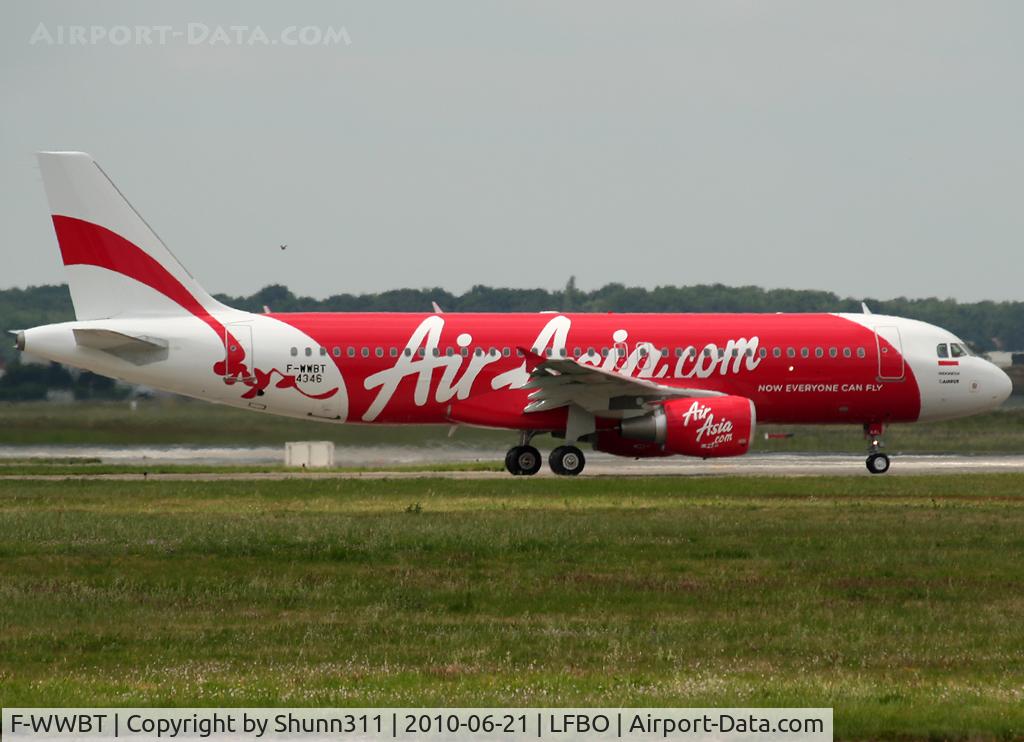 F-WWBT, 2010 Airbus A320-216 C/N 4346, C/n 4346 - To be PK-AXL