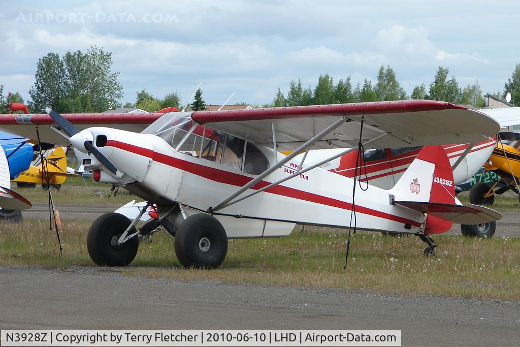 N3928Z, Piper PA-18-150 Super Cub C/N 18-7775, Piper PA-18-150, c/n: 18-7775 at Lake Hood