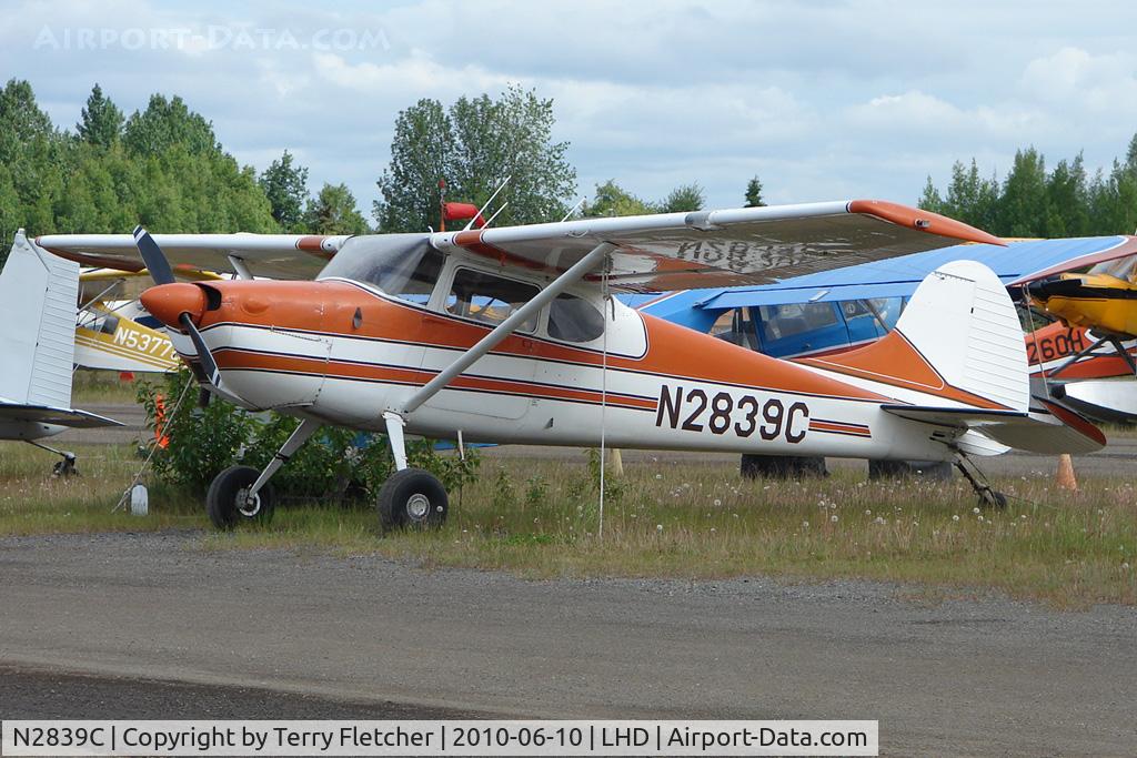N2839C, 1954 Cessna 170B C/N 26382, 1954 Cessna 170B, c/n: 26382 at Lake Hood