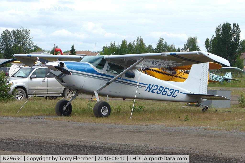 N2963C, 1954 Cessna 180 C/N 30863, 1954 Cessna 180, c/n: 30863 at Lake Hood