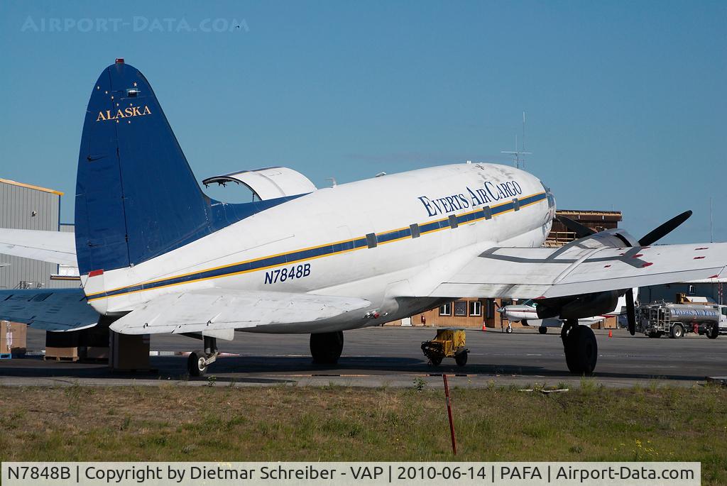 N7848B, 1942 Curtiss C-46R Commando C/N 273, Everts Air Curtiss C46