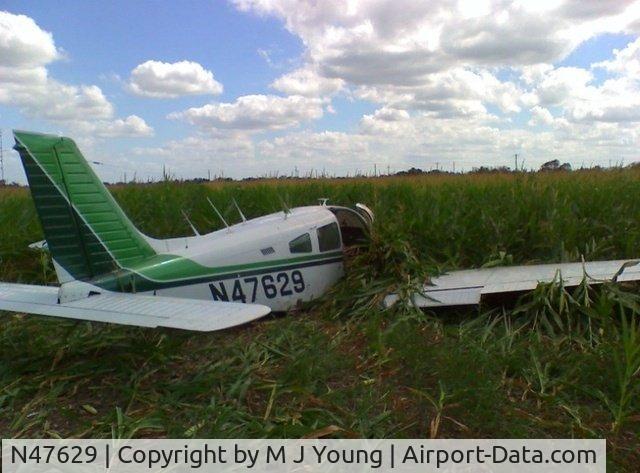 N47629, 1977 Piper PA-28R-201T Cherokee Arrow III C/N 28R-7703412, June 2010 - No Fatalities