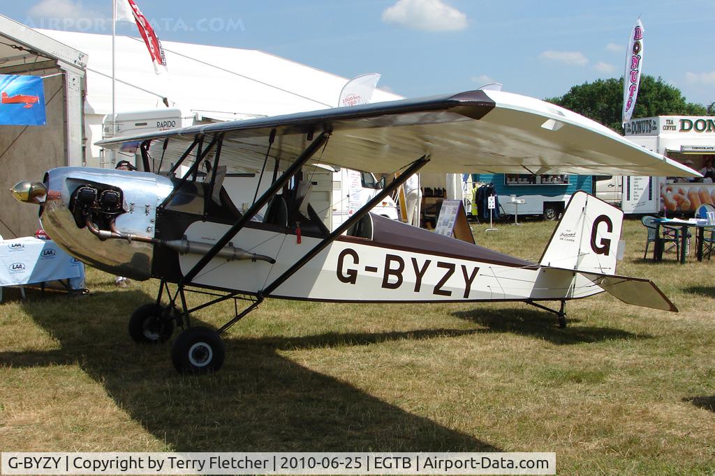 G-BYZY, 2000 Pietenpol Air Camper C/N PFA 047-12190, 2000 Hanchet Db PIETENPOL AIR CAMPER, c/n: PFA 047-12190 displayed at AeroExpo 2010