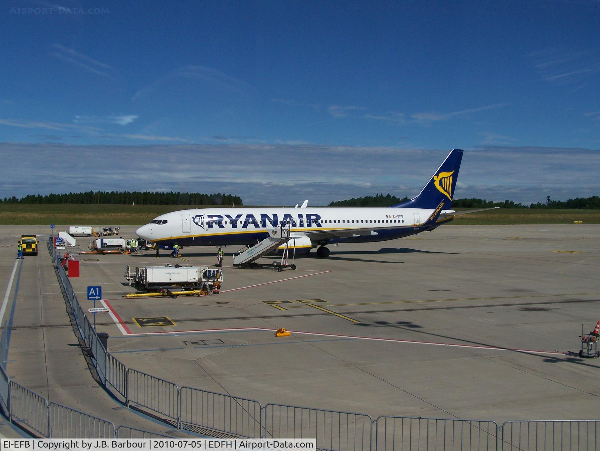 EI-EFB, 2009 Boeing 737-8AS C/N 37532, Arrival from Rome