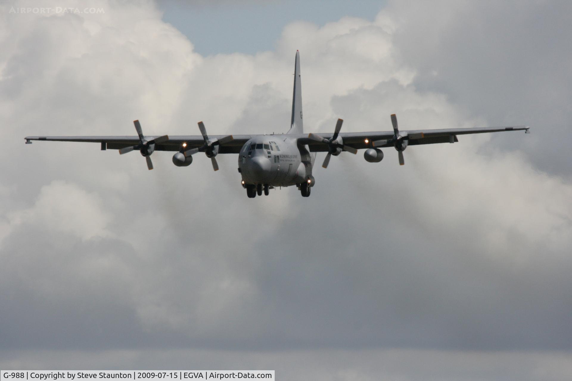 G-988, 1983 Lockheed C-130H Hercules C/N 382-4988, Taken at the Royal International Air Tattoo 2009