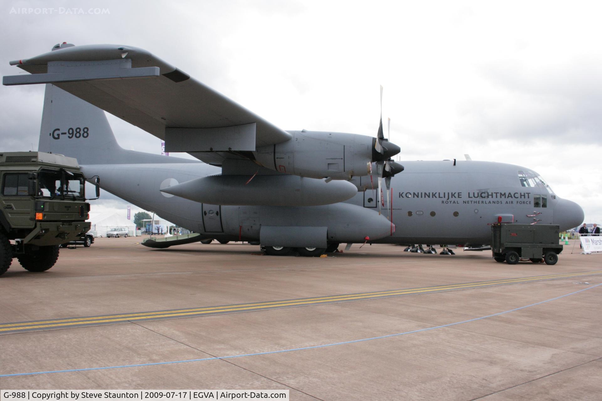 G-988, 1983 Lockheed C-130H Hercules C/N 382-4988, Taken at the Royal International Air Tattoo 2009