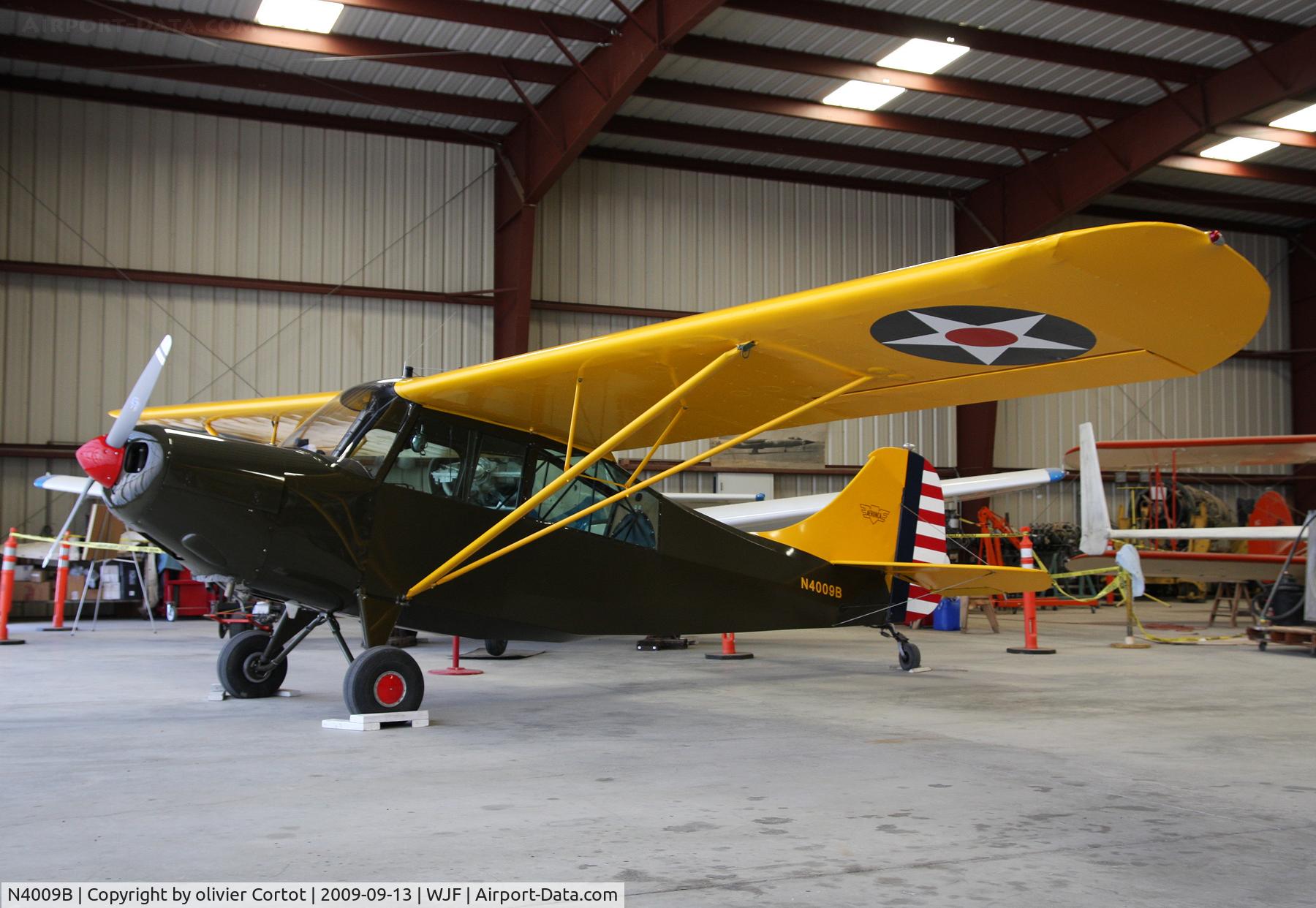 N4009B, Aeronca 7DC C/N 7BCM-380, Milestone museum of flight, Lancaster CA