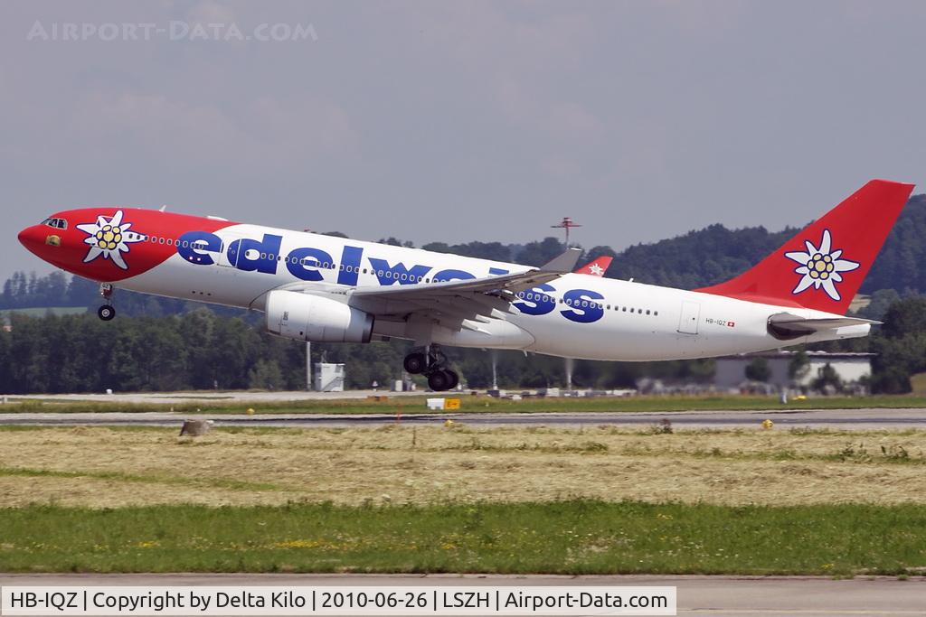 HB-IQZ, 2000 Airbus A330-243 C/N 369, EDW [WK] Edelweiss Air