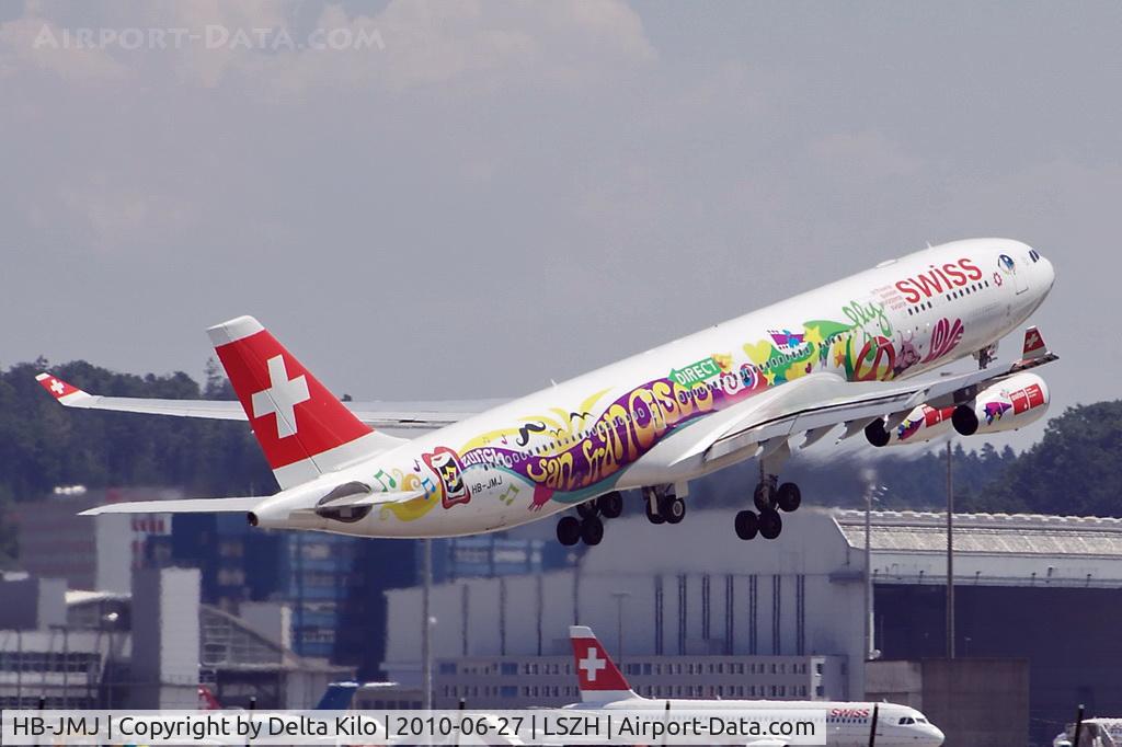 HB-JMJ, 1996 Airbus A340-313X C/N 150, SWR [LX] Swiss International Air Lines