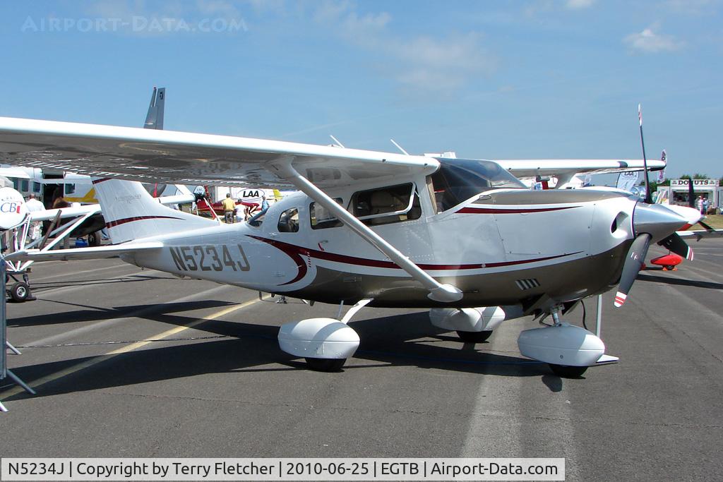 N5234J, 2009 Cessna T206H Turbo Stationair C/N T20608910, Cessna T206H, c/n: T20608910 displayed at AeroExpo 2010