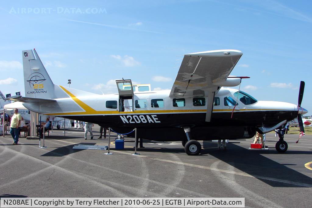 N208AE, 2010 Cessna 208B Grand Caravan C/N 208B2164, Cessna 208B, c/n: 208B2164 displayed at AeroExpo 2010