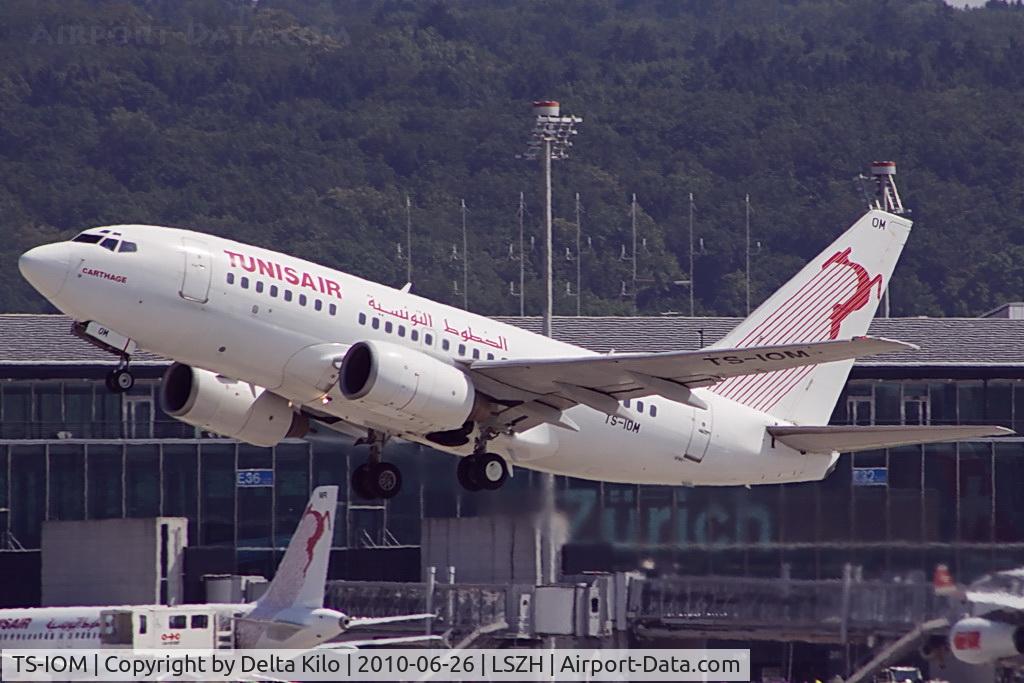 TS-IOM, 1999 Boeing 737-6H3 C/N 29498, TAR [TU] Tunisair