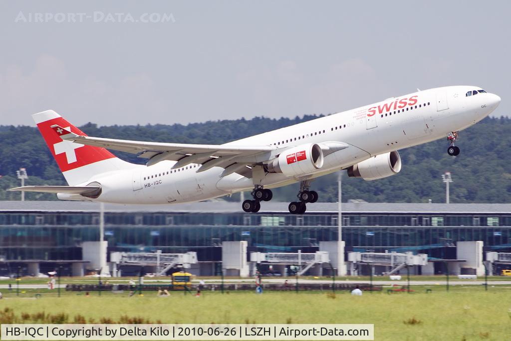 HB-IQC, 1998 Airbus A330-223 C/N 249, SWR [LX] Swiss International Air Lines