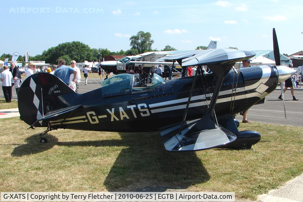 G-XATS, 1977 Pitts S-2A Special C/N 2147, 1977 Pitts Aerobatics PITTS S-2A, c/n: 2147 displayed at AeroExpo 2010