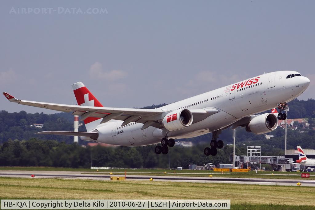 HB-IQA, 1998 Airbus A330-223 C/N 229, SWR [LX] Swiss International Air Lines