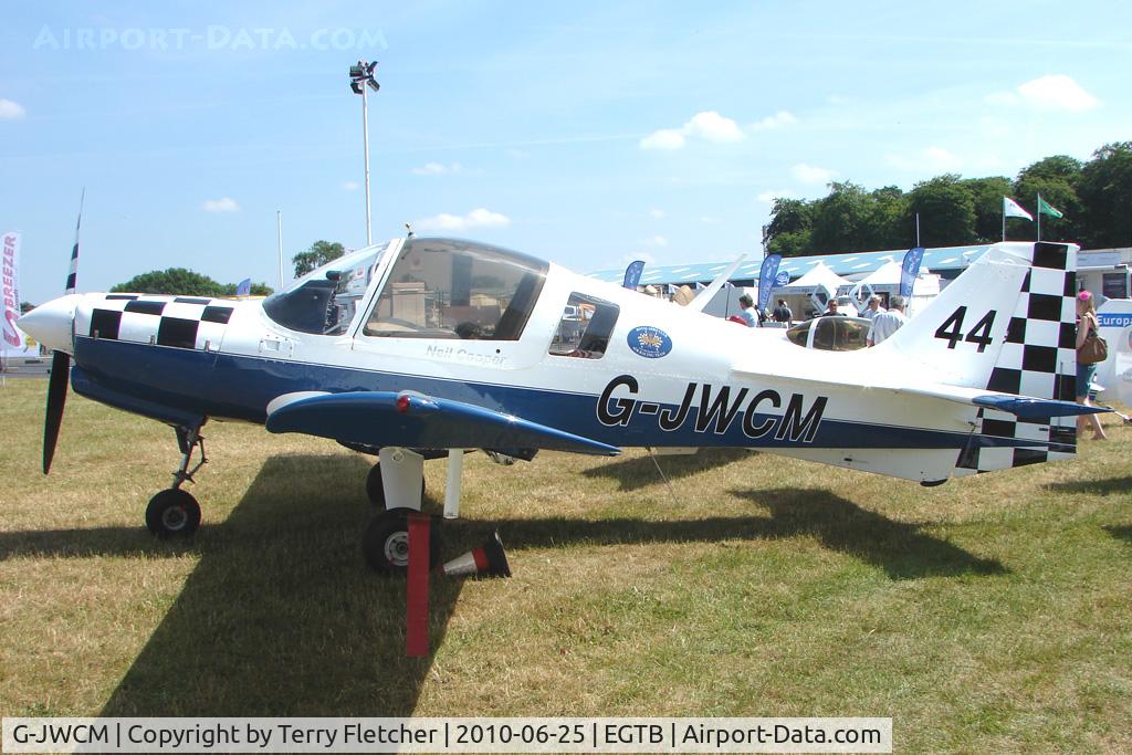 G-JWCM, 1980 Scottish Aviation Bulldog Series 120 Model 1210 C/N BH120/408, Bulldog displayed at AeroExpo 2010