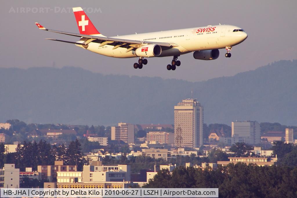 HB-JHA, 2009 Airbus A330-343 C/N 1000, SWR [LX] Swiss International Air Lines