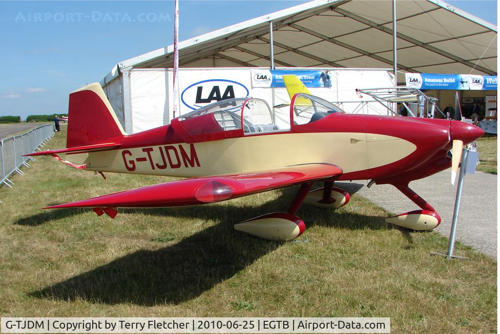 G-TJDM, 2007 Vans RV-6A C/N PFA 181A-13370, 2007 MICHIE JD VANS RV-6A, c/n: PFA 181A-13370 displayed at AeroExpo 2010