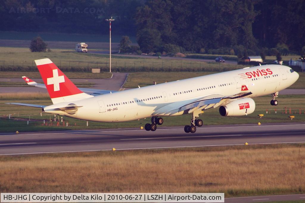 HB-JHG, 2010 Airbus A330-343X C/N 1101, SWR [LX] Swiss International Air Lines
Airbus 	A-330-343E	c/n 1101