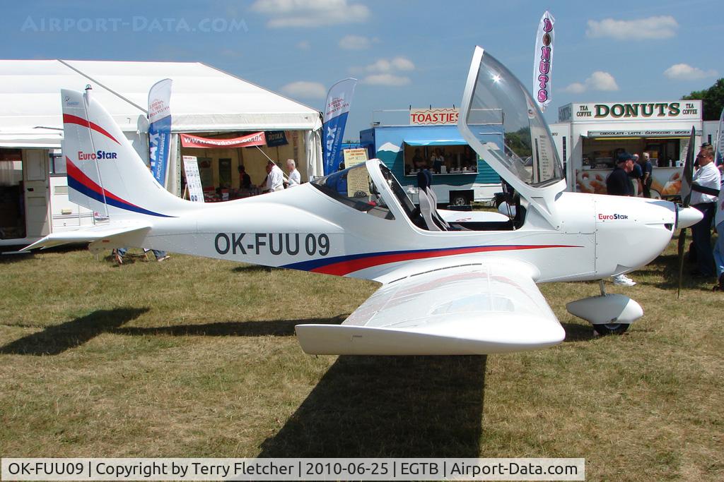 OK-FUU09, 2011 Evektor-Aerotechnik Eurostar SLW C/N 2011-3862, Eurostar EV-97RSLW at AeroExpo 2010