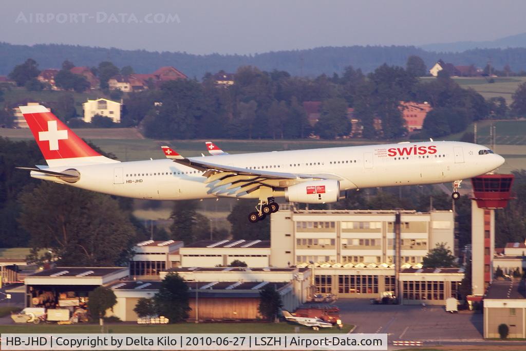 HB-JHD, 2009 Airbus A330-343 C/N 1026, SWR [LX] Swiss International Air Lines
Airbus 	A-330-343X	c/n1026