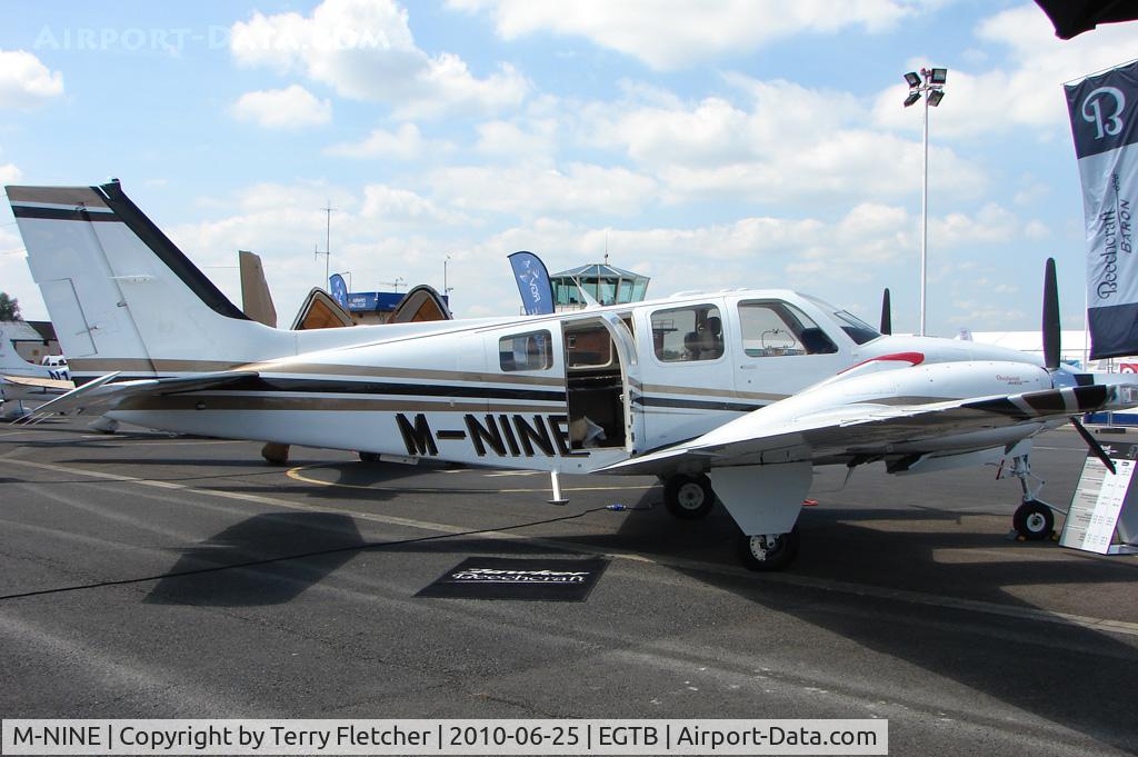 M-NINE, 2007 Beechcraft G58 C/N TH-2203, Beech Aircraft Baron 58 G, c/n: TH-2203 displayed at AeroExpo 2010