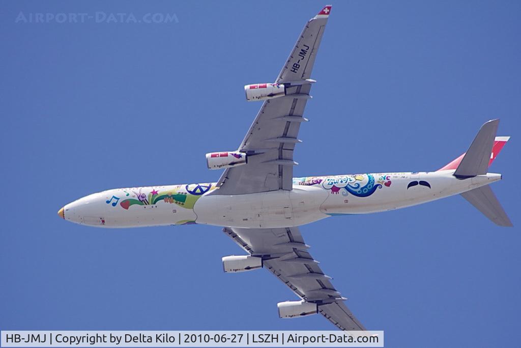HB-JMJ, 1996 Airbus A340-313X C/N 150, SWR [LX] Swiss International Air Lines