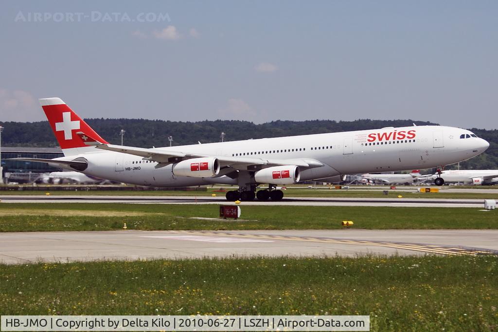 HB-JMO, 1997 Airbus A340-313 C/N 179, SWR [LX] Swiss International Air Lines