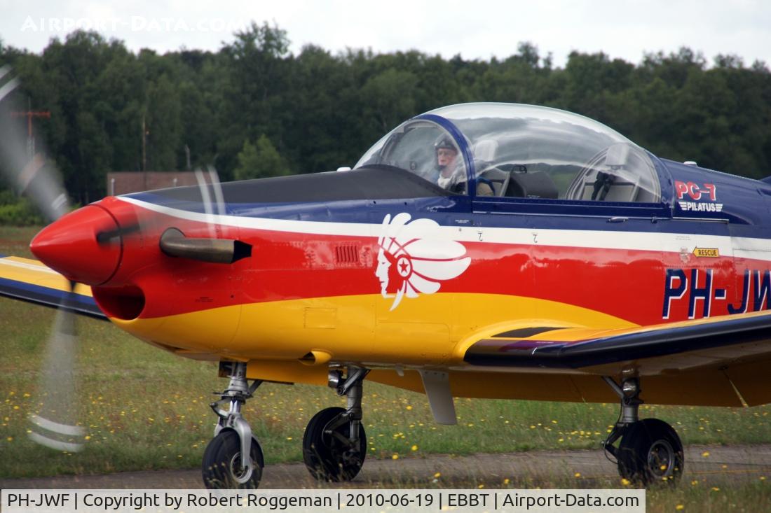 PH-JWF, 1987 Pilatus PC-7 Turbo Trainer C/N 520, Brasschaat Airfield 100 years