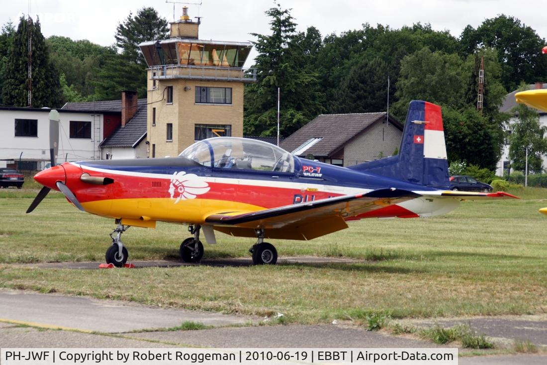 PH-JWF, 1987 Pilatus PC-7 Turbo Trainer C/N 520, Brasschaat Airfield 100 years