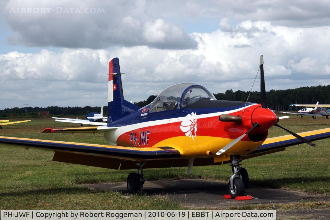 PH-JWF, 1987 Pilatus PC-7 Turbo Trainer C/N 520, Brasschaat Airfield 100 years