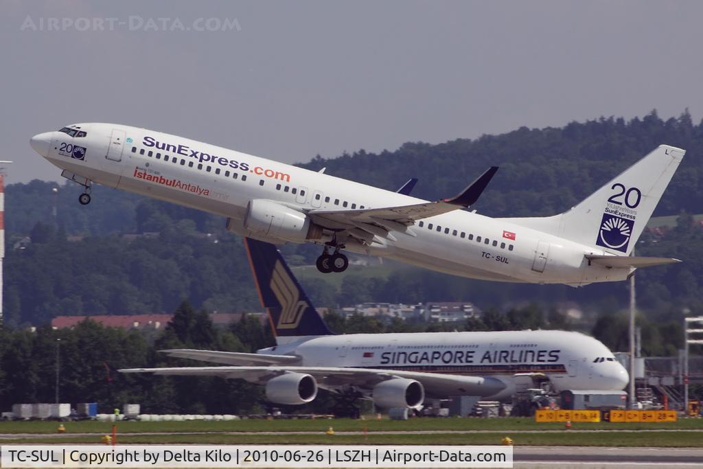 TC-SUL, 1998 Boeing 737-85F C/N 28822, SXS [XQ] SunExpress
Boeing 	737-85F /W	c/n 28822