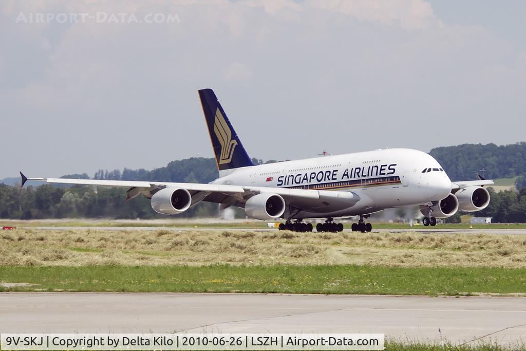 9V-SKJ, 2009 Airbus A380-841 C/N 045, SIA [SQ] Singapore Airlines
