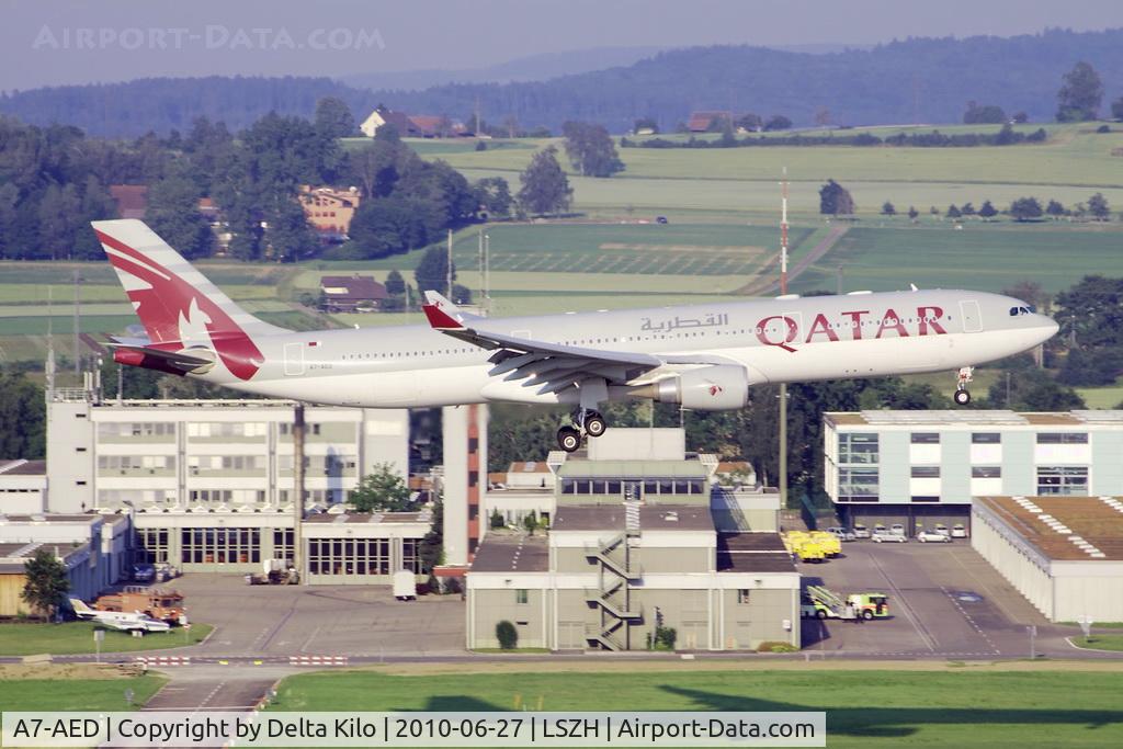 A7-AED, 2005 Airbus A330-302 C/N 680, QTR [QR] Qatar Airways