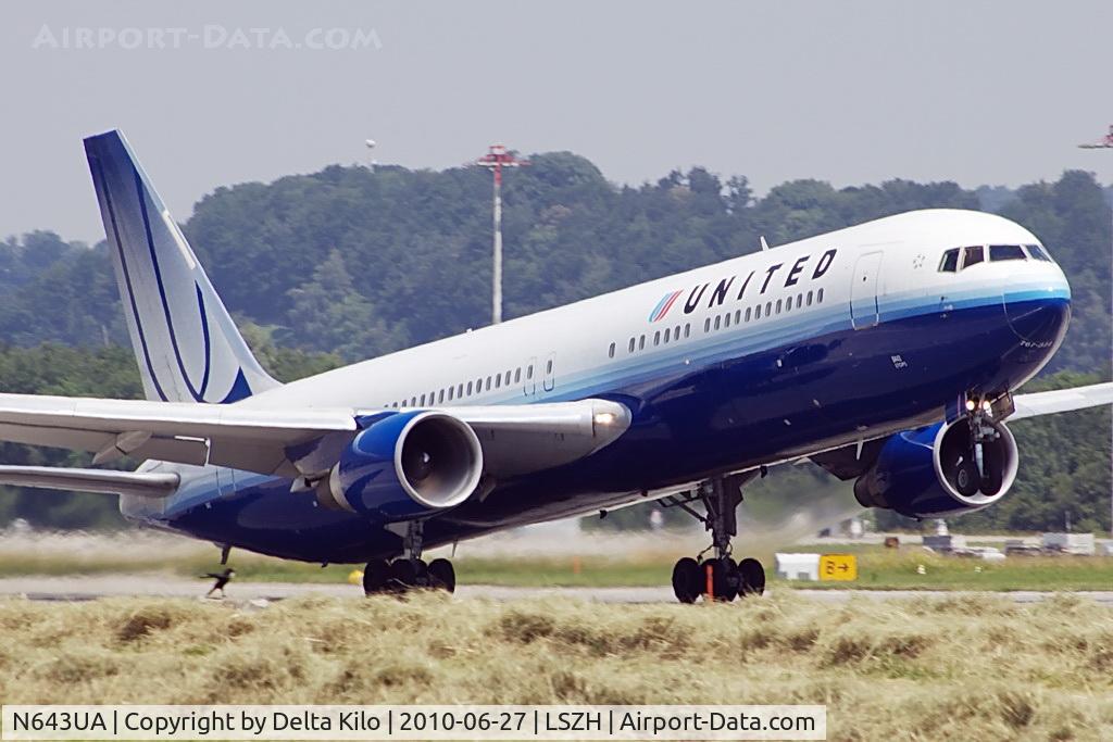N643UA, 1991 Boeing 767-322/ER C/N 25093, UAL [UA] United Airlines