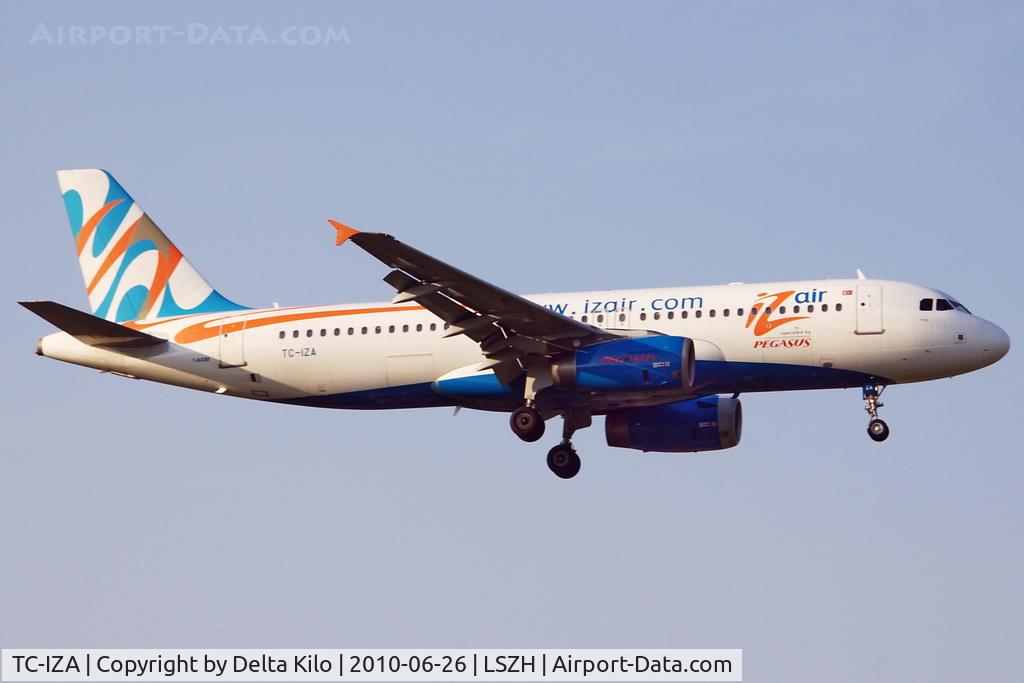 TC-IZA, 2003 Airbus A320-233 C/N 2118, IZM [4I] Izmir Airlines