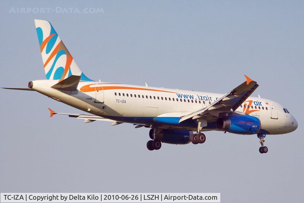 TC-IZA, 2003 Airbus A320-233 C/N 2118, IZM [4I] Izmir Airlines