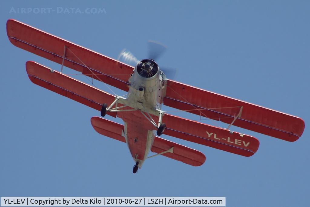 YL-LEV, Antonov An-2P C/N 1G140-41, Private Antonov AN-2P
PZL Mielec 	An-2P  c/N 1G140-41