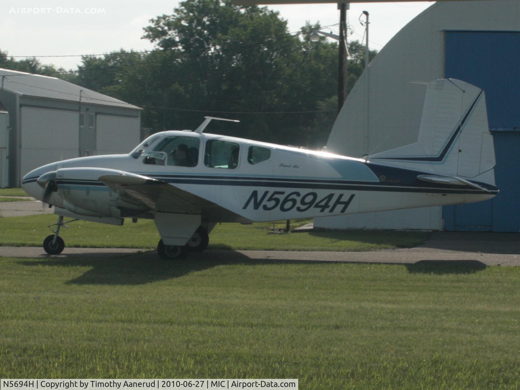 N5694H, 1965 Beech 95 C/N TD-243, 1965 Beech 95, c/n: TD-243
