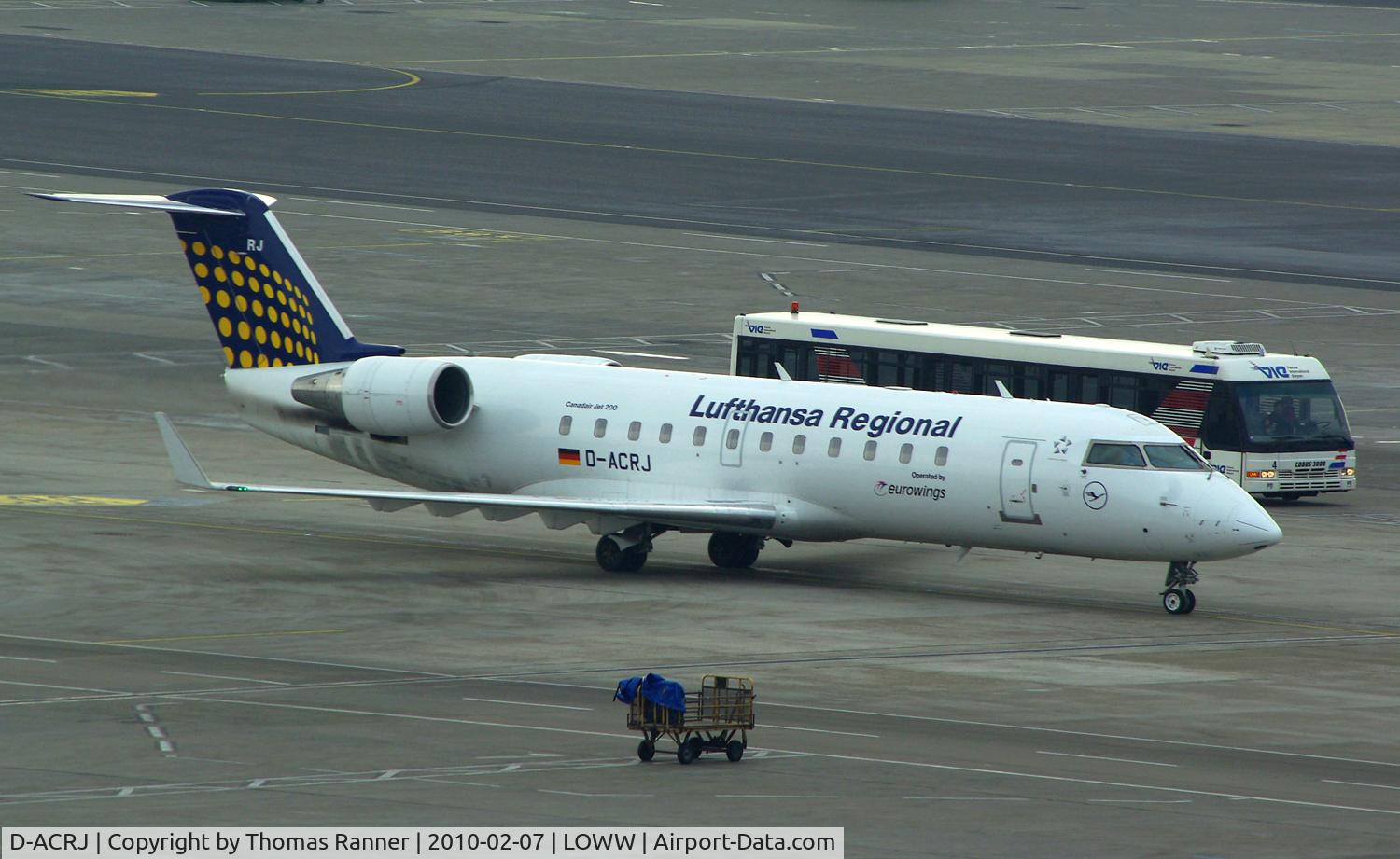 D-ACRJ, 2003 Canadair CRJ-200ER (CL-600-2B19) C/N 7864, Eurowings