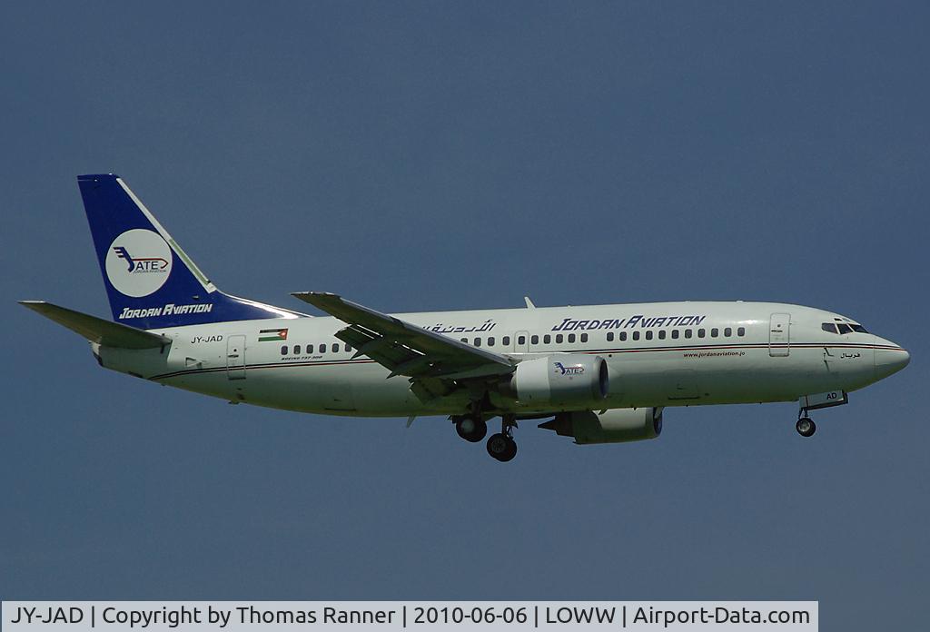 JY-JAD, 1990 Boeing 737-322 C/N 24662, Jordan Aviation