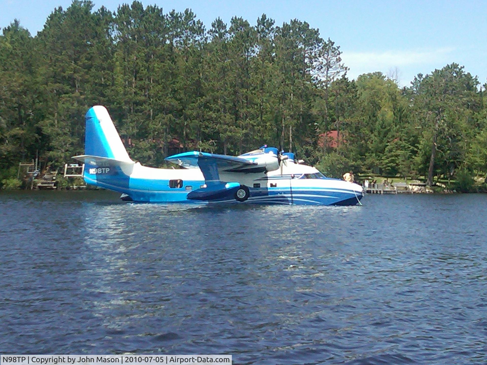 N98TP, 1951 Grumman HU-16B Albatross C/N G-243, Gorgeous plane on beautiful Lake Vermilion.  Landed right out front of my place on Birch Point.