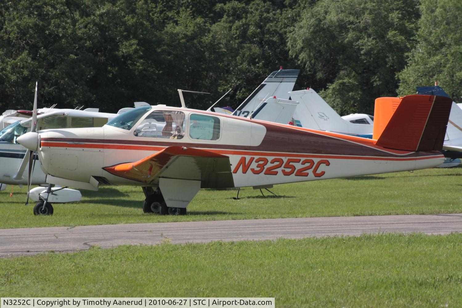 N3252C, 1954 Beech E35 C/N D-3917, 1954 Beech E35, c/n: D-3917