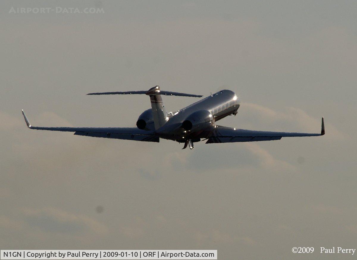 N1GN, 2003 Gulfstream Aerospace GV-SP (G550) C/N 5023, Off she goes!