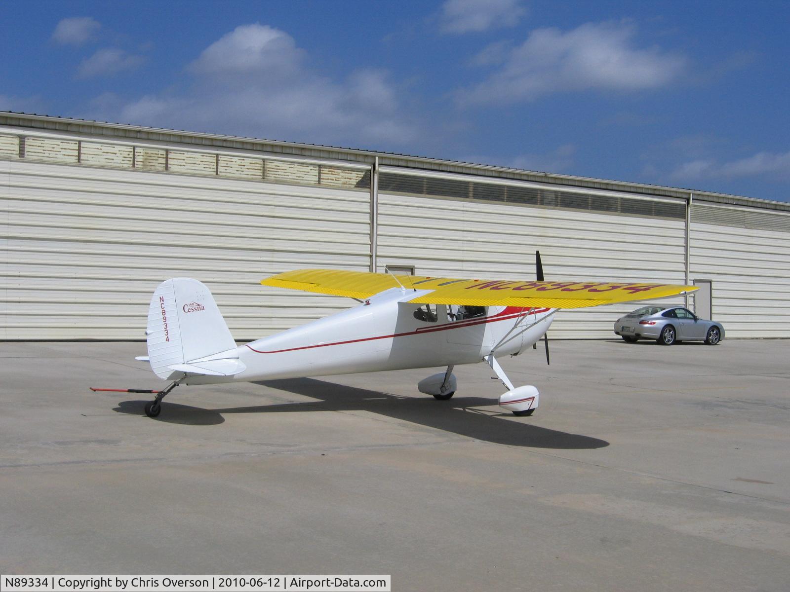 N89334, 1946 Cessna 140 C/N 8362, 89334 at KSEE 2010