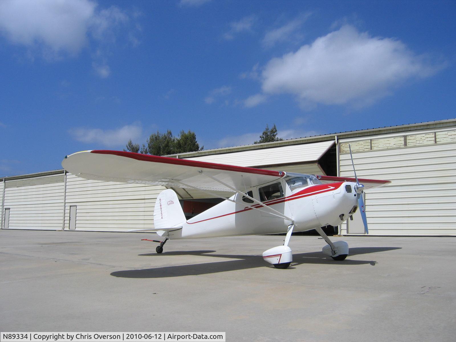 N89334, 1946 Cessna 140 C/N 8362, 89334 at KSEE 2010