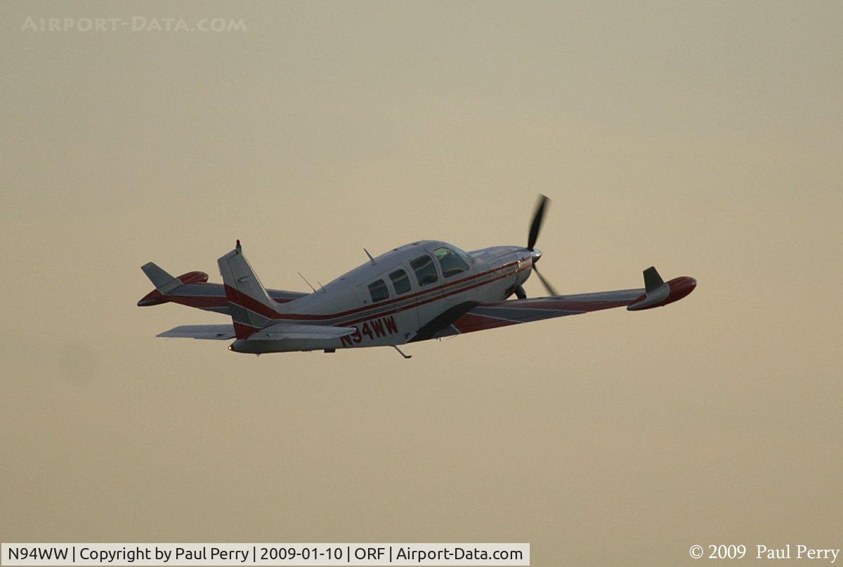 N94WW, 1981 Beech A36 Bonanza 36 C/N E-1817, There she goes again...