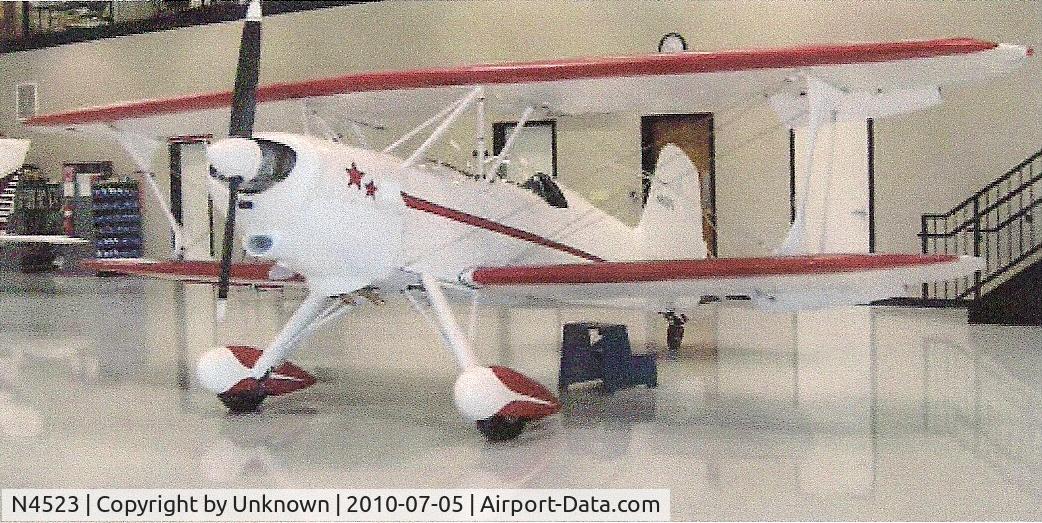 N4523, 1970 Stolp SA-300 Starduster Too C/N 259, Tucker-Hurni STARDUSTER SA-300